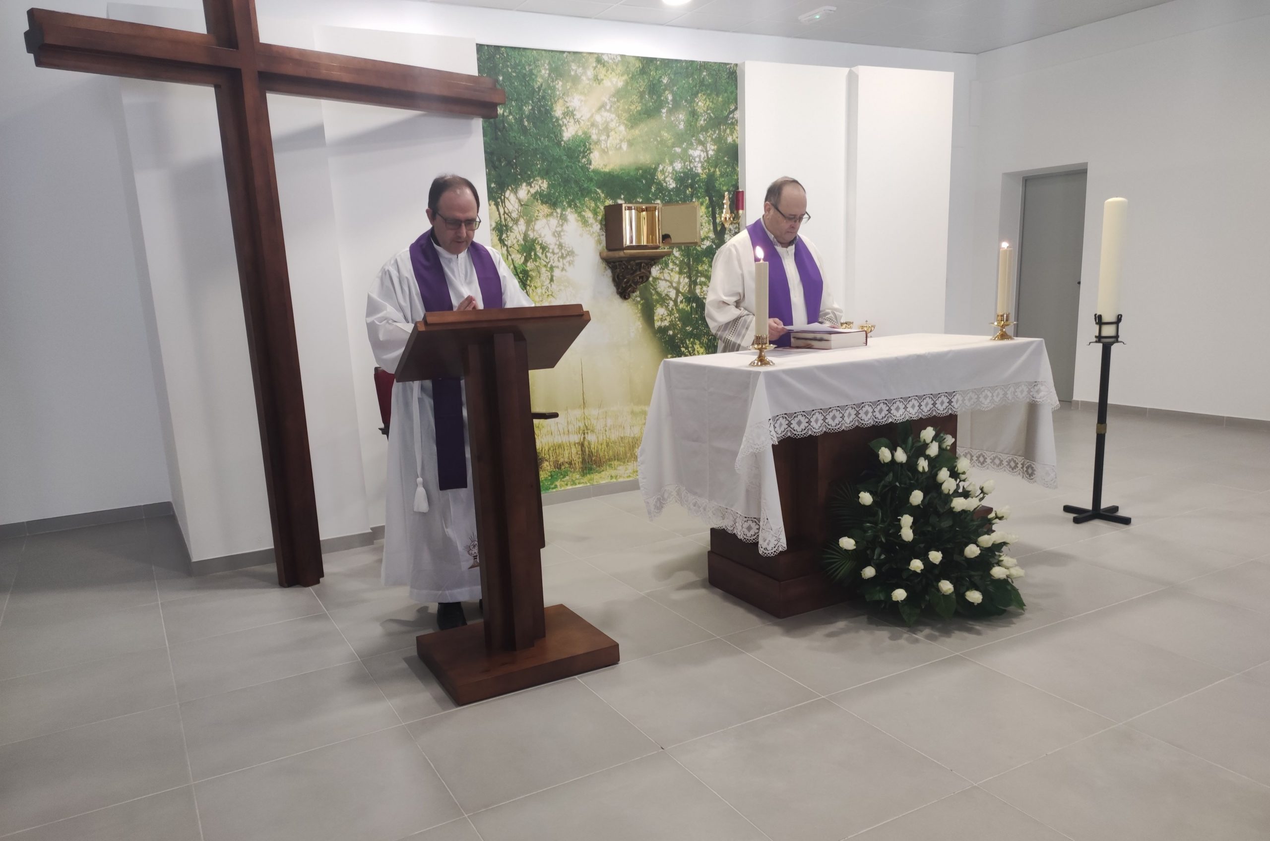 Bendicion capilla Nuevo Tanatorio Maracena